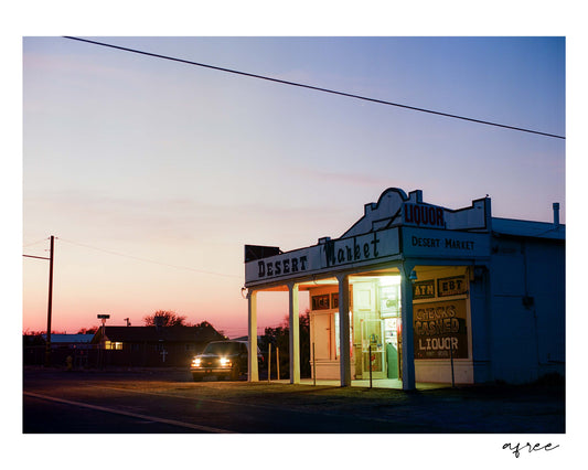 'Desert Market' - LIMITED - Fine Art Print